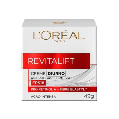 Creme Facial Anti-Idade L'oréal Revitalift Diurno FPS18 49g